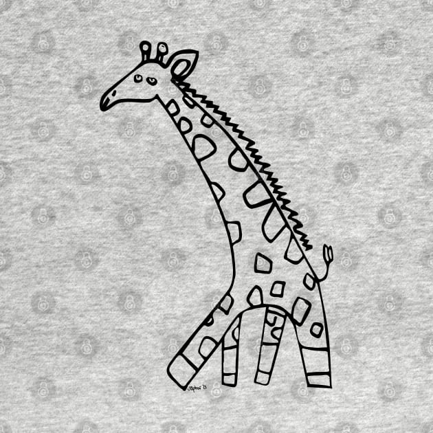 giraffe by Roocolonia